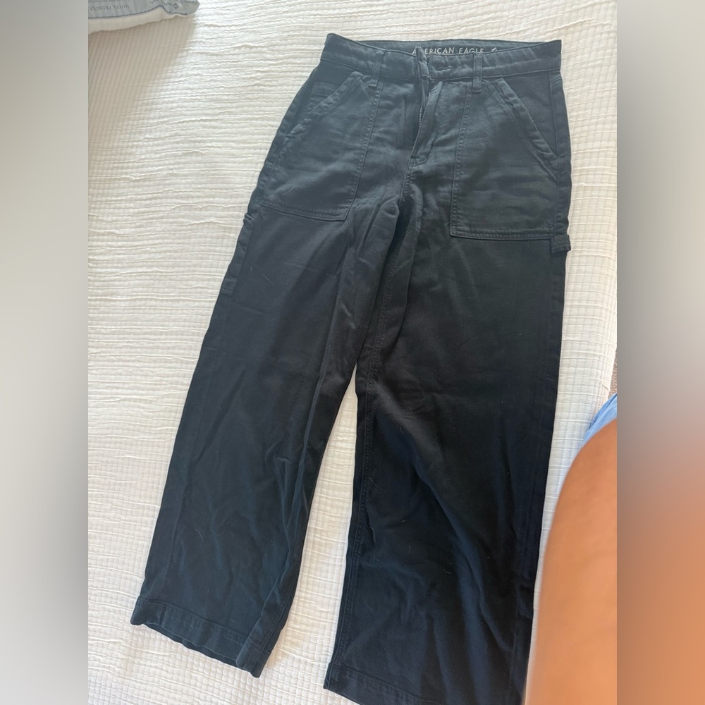 American Eagle Outfitters Charcoal Trousers